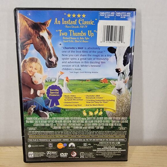 DVD Charlotte's Web - Picture 4 of 4